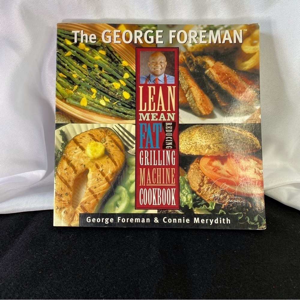 6 for$20♥️George Forman grilling machine cookbook. Vintage